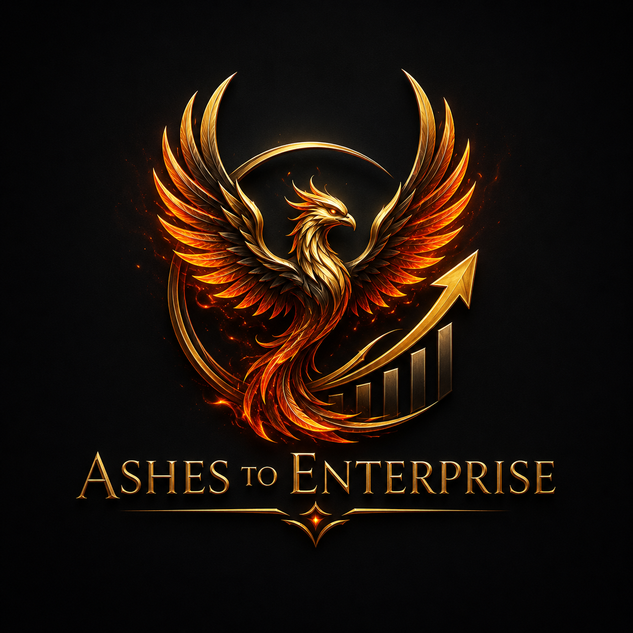 Ashes to Enterprise logo
